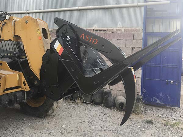 Asid Makina Cat Telehandler Tomruk Atasmani Kapalı